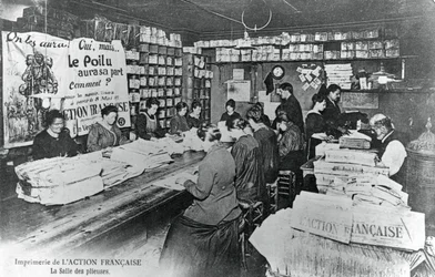 Folding Machine Room, Printing Works of the L