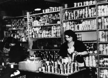 Food store in occupied Paris
