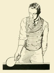 Fore-Hand Half-Volley Upright