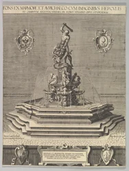 Fountain of Hercules in Augsburg