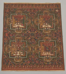 Four Mandalas of the Guhyasamaja Cycle