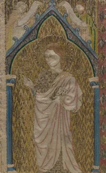 Fragment of an Orphrey, British, 13th Century