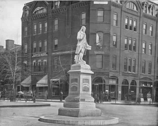 Franklin Statue, Washington DC, USA