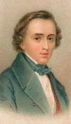 Frederic Francois Chopin 1810-1849, Polish composer, 1911
