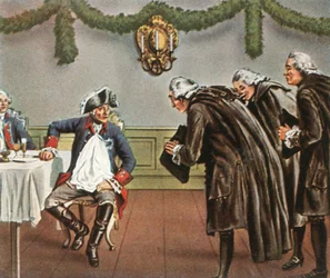 Frederick the Great and the men from Greiffenberg