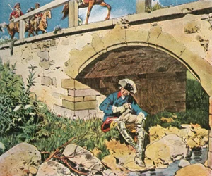 Frederick the Great evades capture