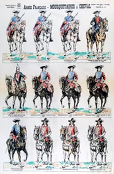 French Army, Mounted Musketeers
