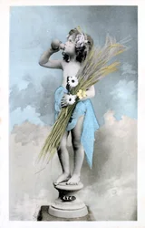 French Postcard, c1900