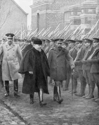 French President Raymond Poincare and King George V