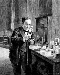 French chemist and microbiologist Louis Pasteur 1822-1895