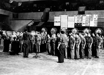 French national lottery draw, German-occupied Paris, August 1941