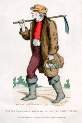French Peasant Farm Labourer