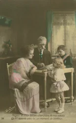 French postcard