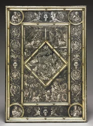 Front Cover for a Gospel Book of French Cardinal Jean La Balou 1421-1491, c. 1467-1468
