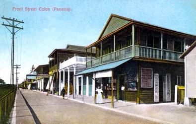 Front Street, Colon, Panama
