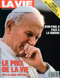 Front cover of La Vie, February 1991
