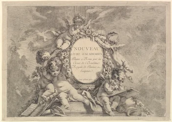 Frontispiece, from Nouveau Livre d