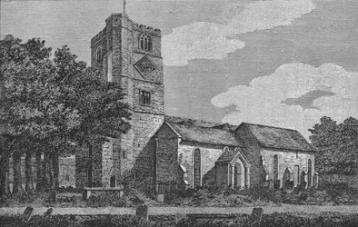 Fulham Church in 1812 1911