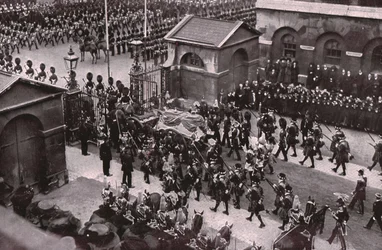 Funeral Procession of King Edward VII, Whitehall, London, 20 May 1910