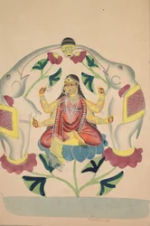 Gajalakshmi: Lakshmi with Elephants