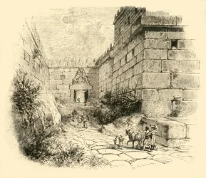 Gate of the Lions at Mycenae, 1890