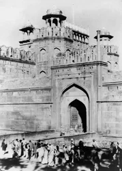 Gateway to the Red Fort, Delhi, India