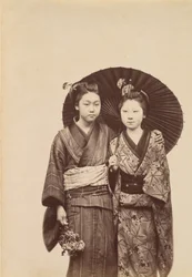 Geisha Girls, ca. 1880