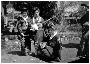 Geisha girls, Japan, early 20th century