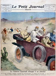General Gouraud Escapes an Assassination Attempt on Route from Damascus to Kunaitra, 1921