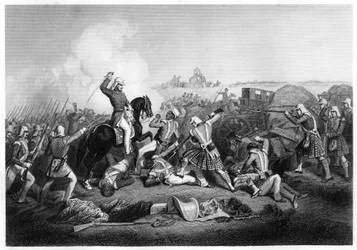 General Havelocks attack on Nana Sahib at Futtypore, 1857