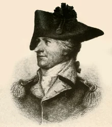 General Philemon Dickinson, showing high cut coat