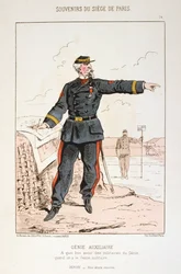 Genie Auxiliaire, Siege of Paris, Franco-Prussian War, 1870-1871