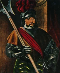 Georg von Frundsberg - Painting by Amburger