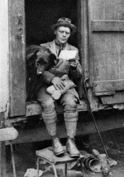 George Donald, Scottish Shepherd, Hyde Park, London
