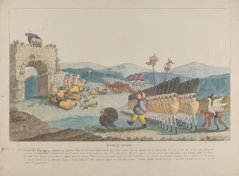 George III Leading an Army of Jugs