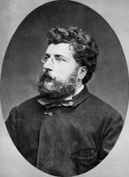 Georges Bizet, French composer, 1874