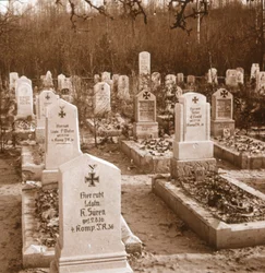 German Cemetery, Carlepont, Northern France, c1914-c1918