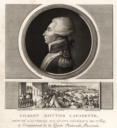 Gilbert Mottier Lafayette, Deputy of Auvergne to the Estates General