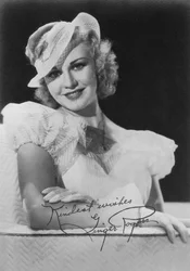 Ginger Rogers, American actress, dancer and singer