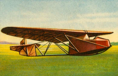 Glider with tubular steel lattice fuselage