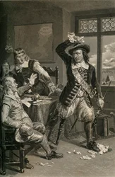 Governor Stuyvesant Destroying The Summons To Surrender