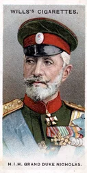 Grand Duke Nicholas of Russia, Russian General, 1917
