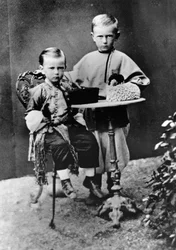 Grand Dukes Paul Alexandrovitch and Sergei Alexandrovitch of Russia