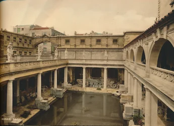 Great Bath, Roman Baths, Bath, Somerset