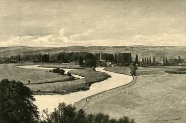 Great Marlow, from Quarry Woods