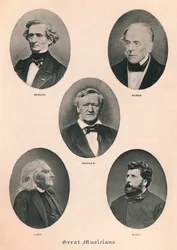 Great Musicians - Plate II., 1895