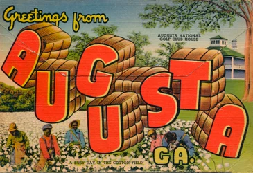 Greetings from Augusta, Georgia: A Busy Day in the Cotton Field