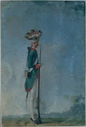 Grenadier of the Preobrazhensky Regiment, End of 1770s