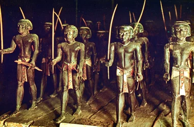Group of Nubian Soldiers, Egypt