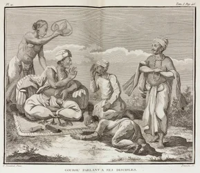 Guru and His Disciples, India